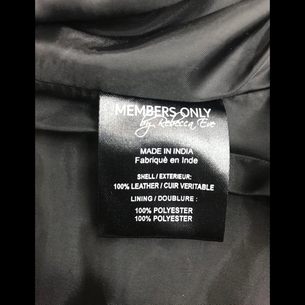 Members only Genuine leather bureaux /Black,NWT - Picture 8 of 12